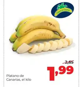Alimerka Plátano de Canarias oferta
