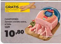 Alimerka CAMPOFRÍO Jamón cocido extra oferta