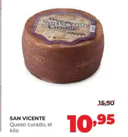 Alimerka SAN VICENTE Queso curado oferta