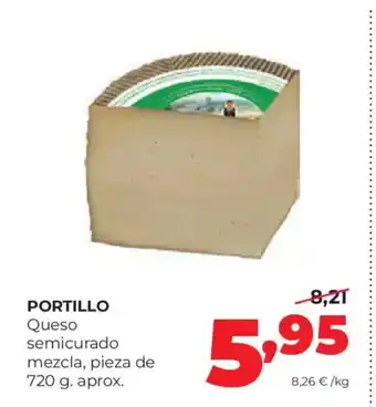 Alimerka PORTILLO Queso semicurado mezcla oferta