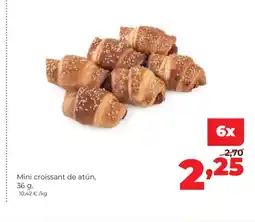 Alimerka Mini croissant de atún oferta