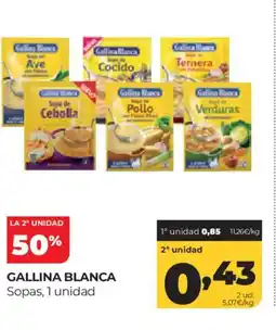 Alimerka GALLINA BLANCA Sopas oferta