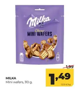 Alimerka MILKA Mini wafers oferta