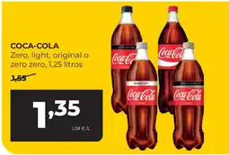 Alimerka COCA-COLA Zero, light, original o zero zero oferta