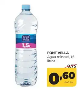 Alimerka FONT VELLA Agua mineral oferta
