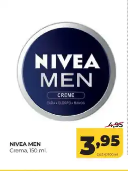 Alimerka NIVEA MEN Crema oferta