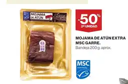 Hipercor Mojama de atún extra msc garre oferta