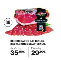 Hipercor Deshuesados d.o. teruel 8 estaciones de airesano oferta