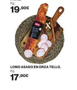 Hipercor Lomo asado en orza tello oferta