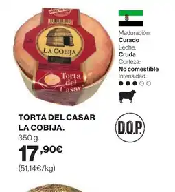 Hipercor Torta del casar la cobija oferta