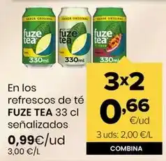 Autoservicios Familia Fuze tea - refrescos de te oferta