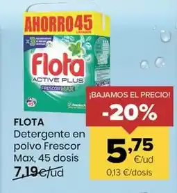 Autoservicios Familia Flota - detergente en polvo frescor max oferta