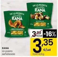Eroski Rana - la pasta senalizada oferta