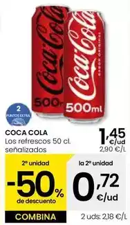 Eroski Coca-cola - los refrescos oferta