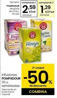 Eroski Pompadour - jengibre de limon oferta