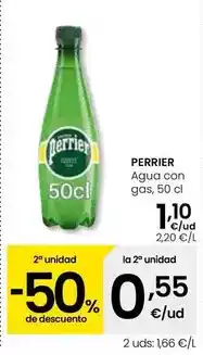 Eroski Perrier - agua con gas oferta
