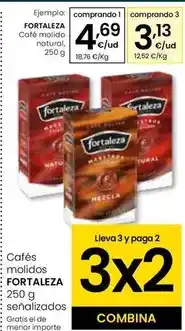 Eroski Fortaleza - café molido natural oferta