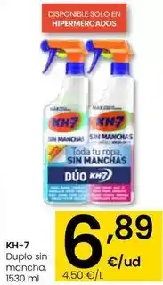 Eroski Kh-7 - duplo sin mancha oferta