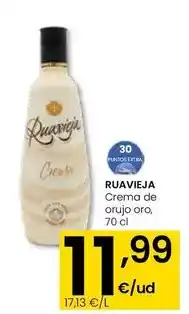 Eroski Ruavieja - crema de orujo oro oferta