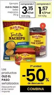 Eroski Old el paso - salsa mejicana oferta