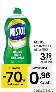 Eroski Mistol - lavavajillas ultra oferta