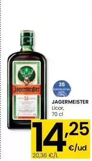Eroski Jagermeister - licor oferta