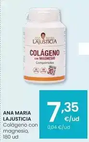 Eroski Ana maria lajusticia - colageno con magnesio oferta