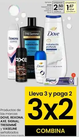 Eroski Dove - desodorante original advance oferta