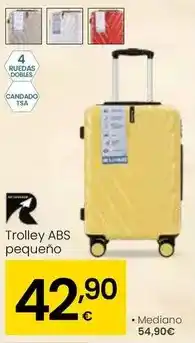 Eroski Abs - trolley pequeño oferta