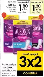 Eroski Ausonia - protegeslip normal oferta