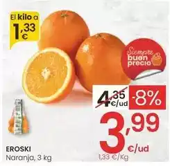 Eroski Eroski - naranja oferta