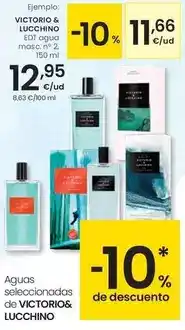Eroski Victorio & lucchino - edt agua masc n° 2 oferta