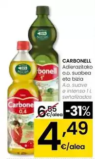Eroski Carbonell - a.o. suave e intenso oferta