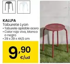 Eroski Kallpa - taburete lyon oferta