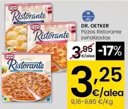 Eroski Dr oetker - pizzas ristorante oferta