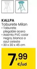 Eroski Kallpa - taburete milan oferta