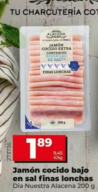 Dia Jamón cocido dia oferta