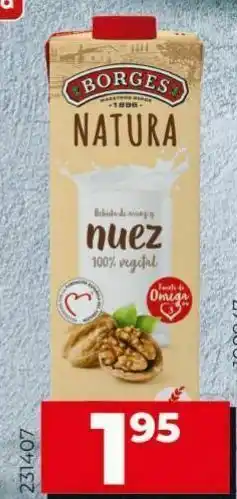 Leche vegetal borges