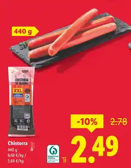 Lidl Chistorra oferta