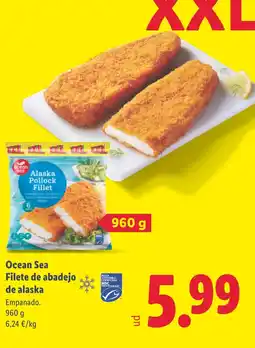 Lidl Ocean Sea Filete de abadejo de alaska oferta