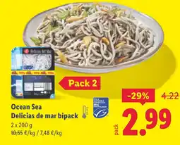 Lidl Ocean Sea Delicias de mar bipack oferta