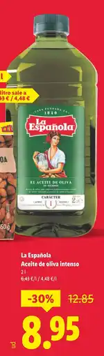 Lidl LA ESPANOLA Aceite de oliva intenso oferta