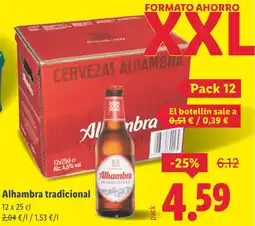 Lidl ALHAMBRA tradicional oferta