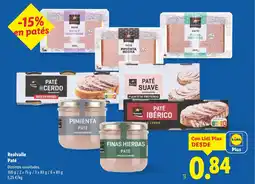 Lidl REALVALLE Paté oferta