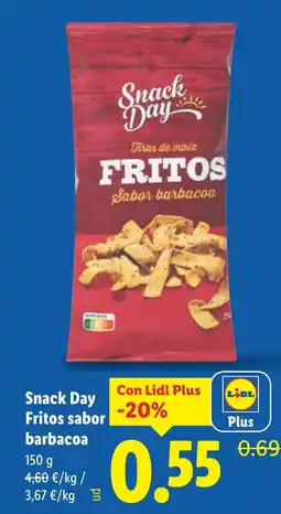 Lidl SNACK DAY Fritos sabor oferta