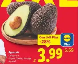 Lidl Aguacate oferta
