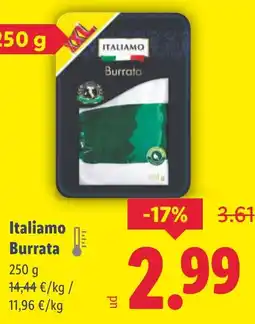 Lidl ITALIAMO Burrata oferta