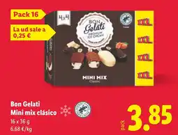 Lidl BON GELATI Mini mix clásico oferta