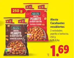 Lidl ALESTO Cacahuetes recubiertos oferta