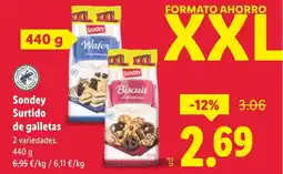 Lidl SONDEY Surtido de galletas oferta